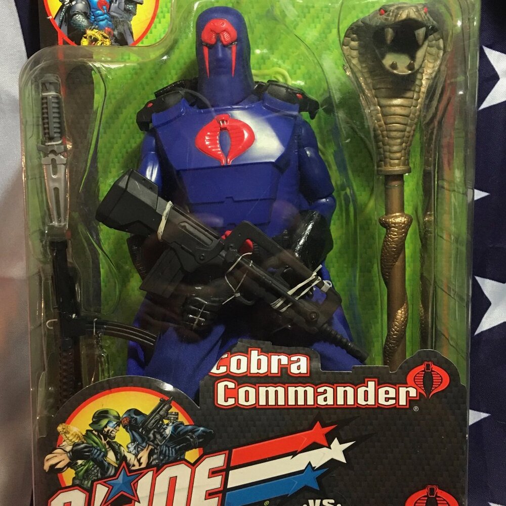 G.I. Joe Vs. Cobra Cobra Commander 12" Action Figure